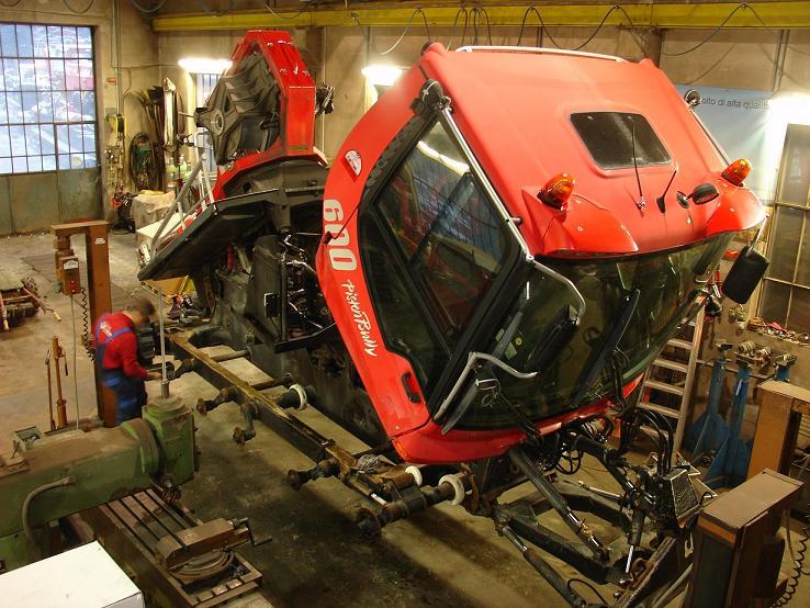 PB600W Polar con verricello presso l'Officina Patocchi